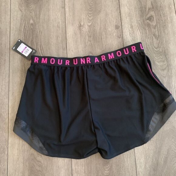 Under Armour woman’s play up 3.0 shorts Trico - Picture 2 of 3